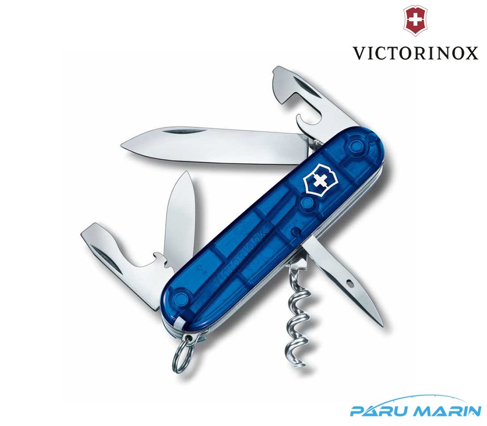 Victorinox 1.3603.T2 Spartan 91mm Şeffaf Mavi Çakı