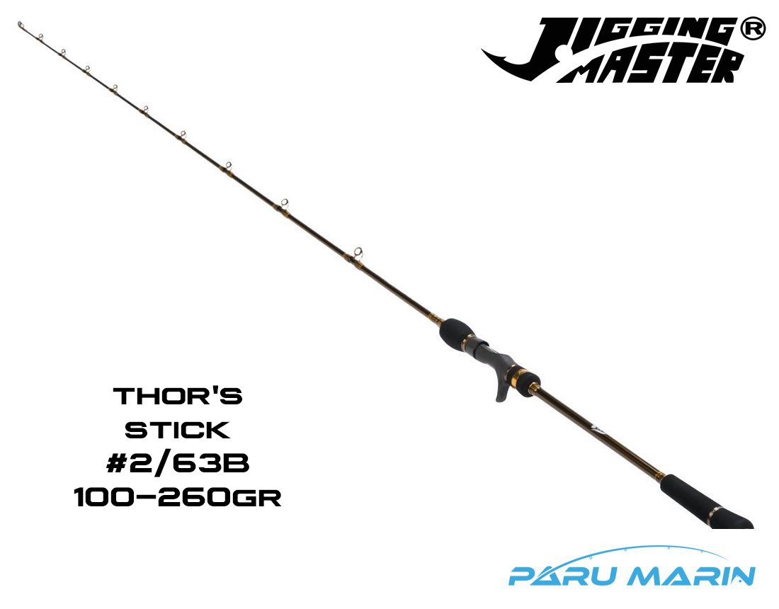 Jigging Master Thor\'s Stick #2/63B 191cm 100-260gr. Tetikli Jig Kamış